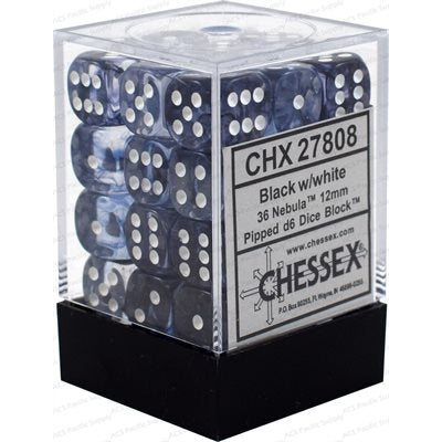 Chessex 12mm 36d6 Dice Block