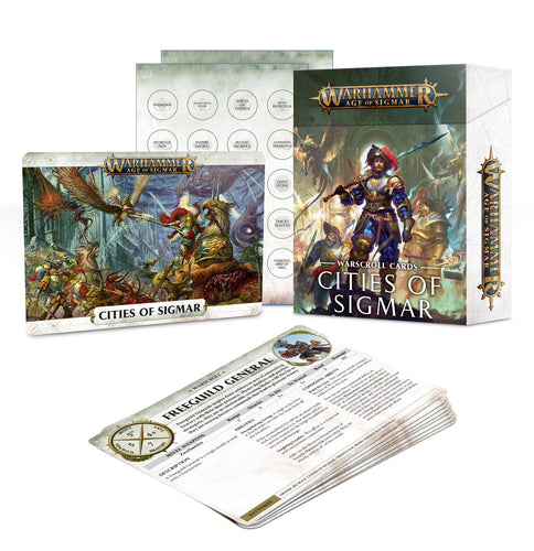Warscroll Cards: Cities of Sigmar (Out of Print)