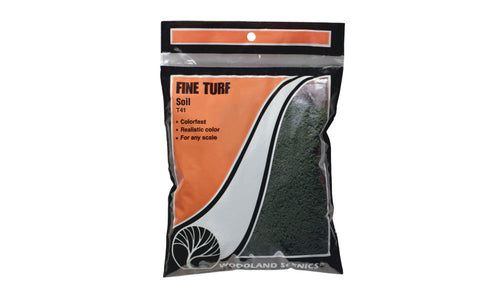 Woodland Scenics Fine Turf Soil Bag