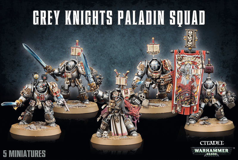 Load image into Gallery viewer, Grey Knights: Brotherhood Terminator Squad
