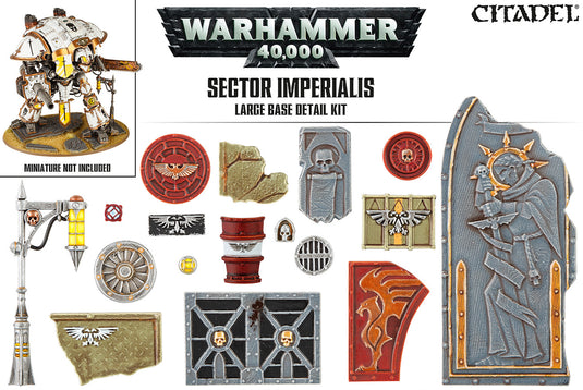Sector Imperialis Large Base Detail Kit