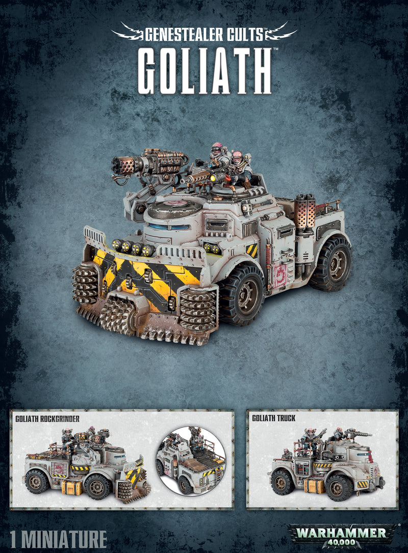 Load image into Gallery viewer, Genestealer Cults: Goliath / Rockgrinder
