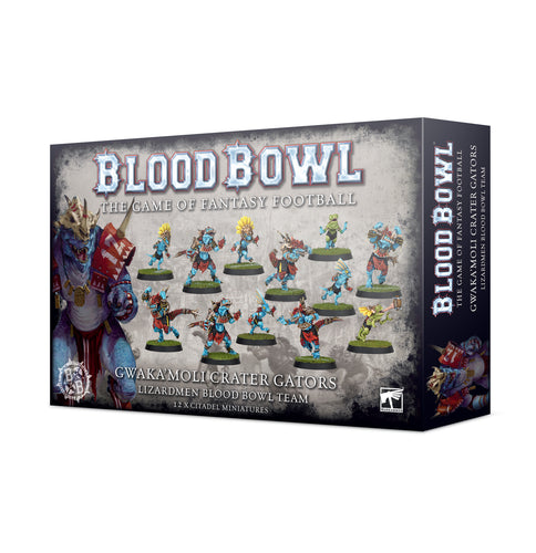 Gwaka'moli Crater Gators - Lizardmen Blood Bowl Team