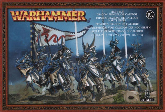 Warhammer Fantasy High Elf Dragon Princes (Metal and Plastic) (Out of Print) (NEW) (OPEN BOX)