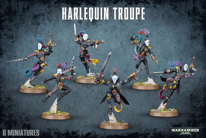 Warhammer 40k: Aeldari - Harlequin Troupe