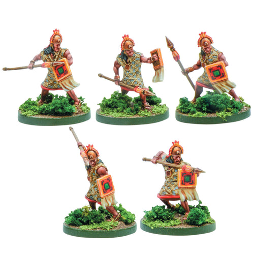 Mythic Americas: Incas - Cuzco Warriors with Spears