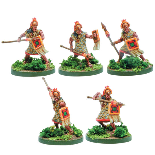 Mythic Americas: Incas - Cuzco Warriors with Spears