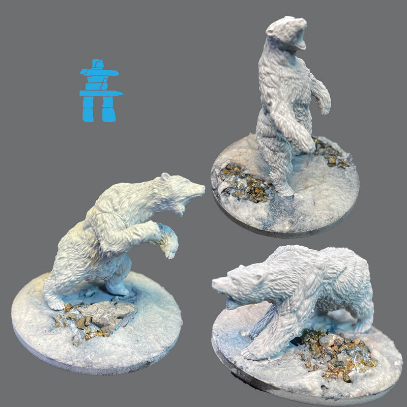 Load image into Gallery viewer, Mythic Americas: Inuit - Nanuq Guardians (Polar Bears)
