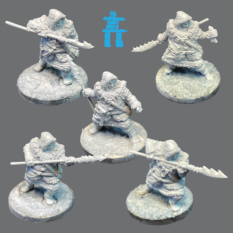 Load image into Gallery viewer, Mythic Americas: Inuit - Tuktu Tuvaak (Bear Hunters)
