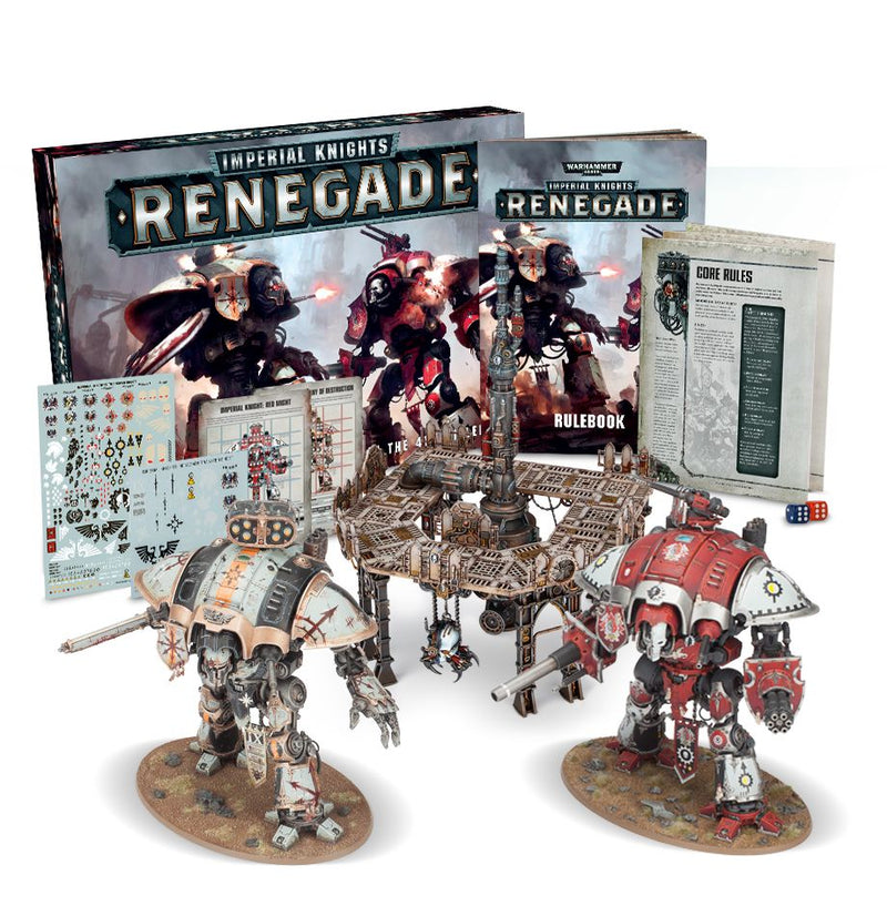 Load image into Gallery viewer, Warhammer 40,000 Imperial Knights Renegade Box Set (Out of Print) (NEW) (SEALED)
