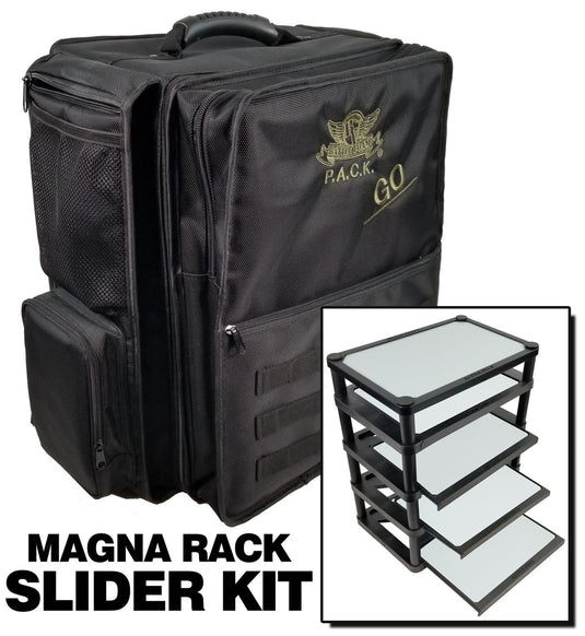 (Go) P.A.C.K. Go 2.0 with Magna Rack Slider Load Out (Black)