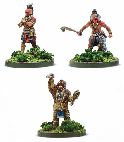Mythic Americas: Tribal Nations - Medicine Man with Bodyguards