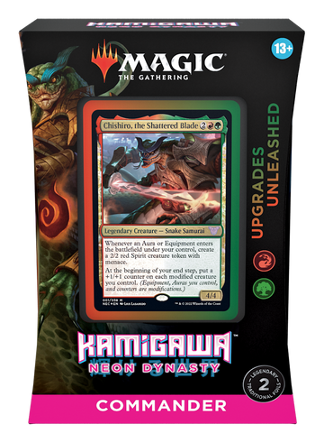 Kamigawa: Neon Dynasty Commander Deck – Upgrades Unleashed