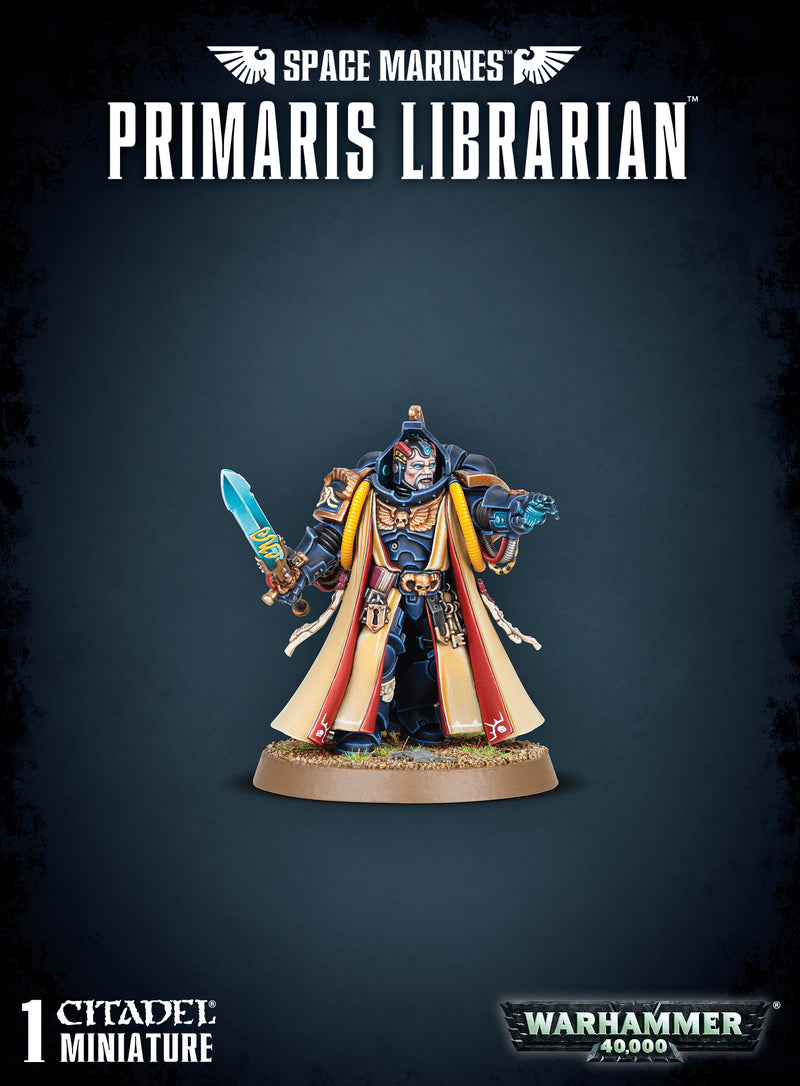 Load image into Gallery viewer, Space Marines Primaris Librarian
