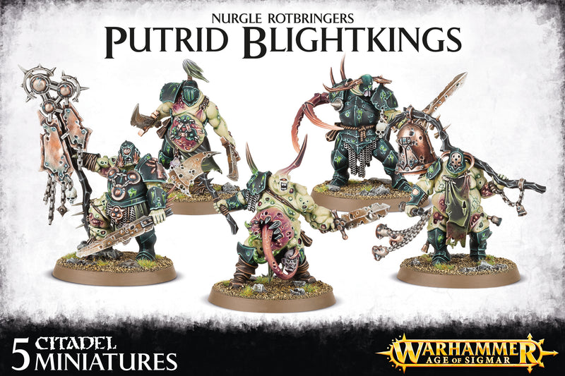 Load image into Gallery viewer, Maggotkin of Nurgle: Putrid Blightkings
