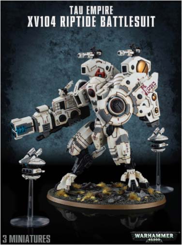 Tau Empire: XV104 Riptide Battlesuit