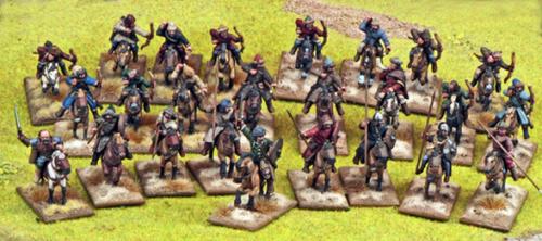 Starter 4 Point Warband - The Huns / Steppe Tribes