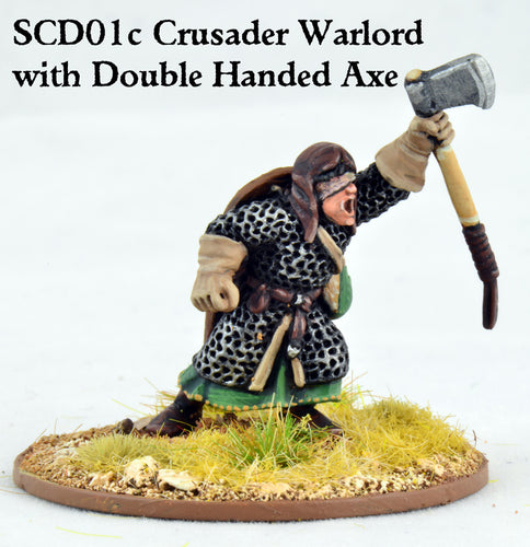 SCD01c Crusader Warlord with Double Handed Axe (1)