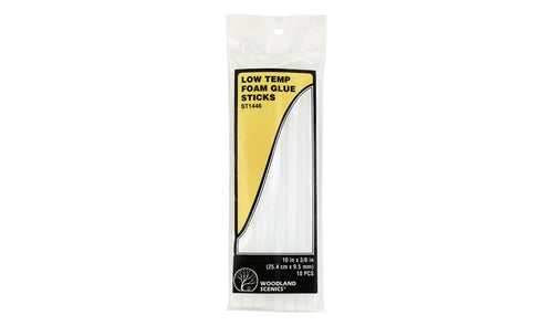 Woodland Scenics Low Temp Foam Glue Sticks (10 per Pack)