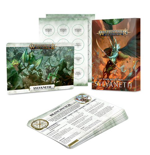 Warscroll Cards: Sylvaneth (Out of Print) (NEW) (SEALED)