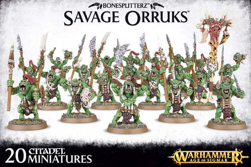 Orruk Warclans: Savage Orruks / Savage Orruk Arrowboys / Savage Orruk Morboys