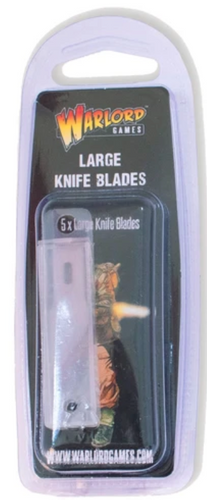Warlord Large Replacement Knife Blades x5