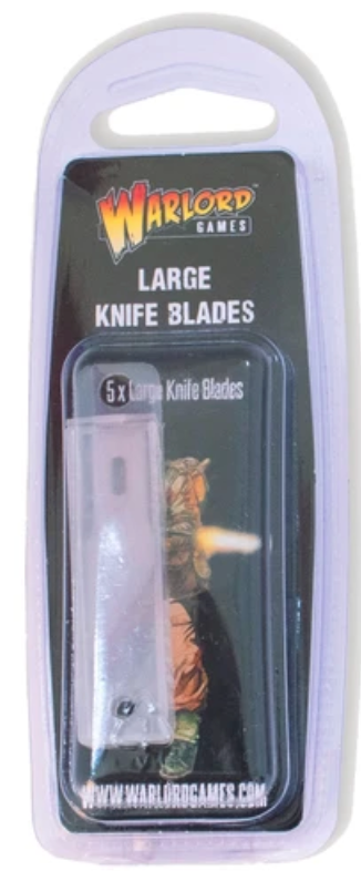 Warlord Large Replacement Knife Blades x5