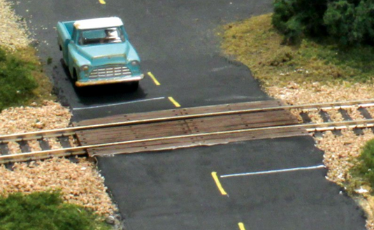 Woodland Scenics Wood Grade Crossings O Scale