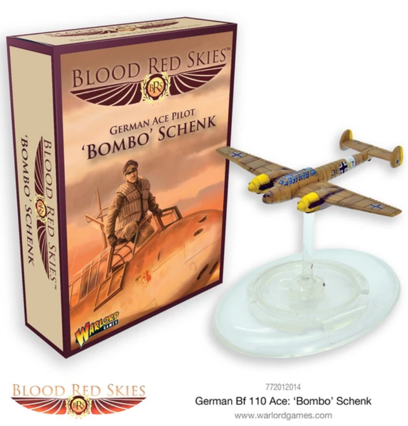 Load image into Gallery viewer, Bf 110 Ace: &#39;Bombo&#39; Schenk
