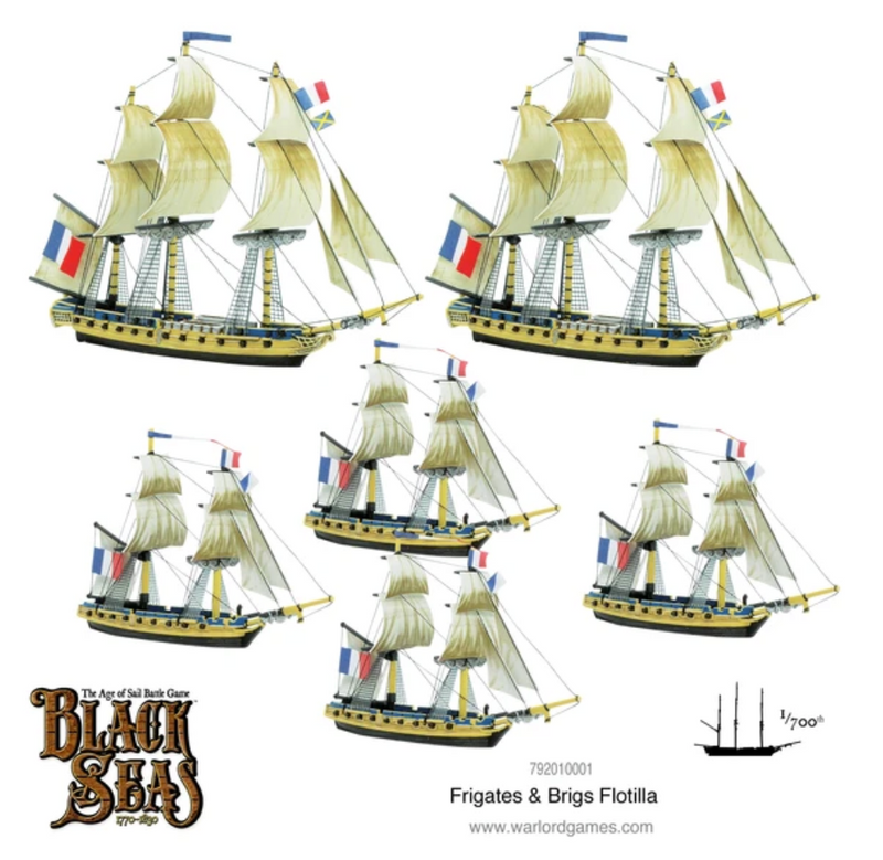 Load image into Gallery viewer, Frigates &amp; Brigs Flotilla (1770 - 1830)
