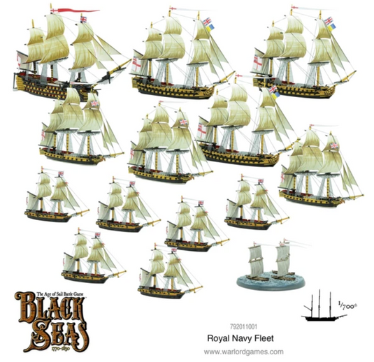 Royal Navy Fleet (1770 - 1830)