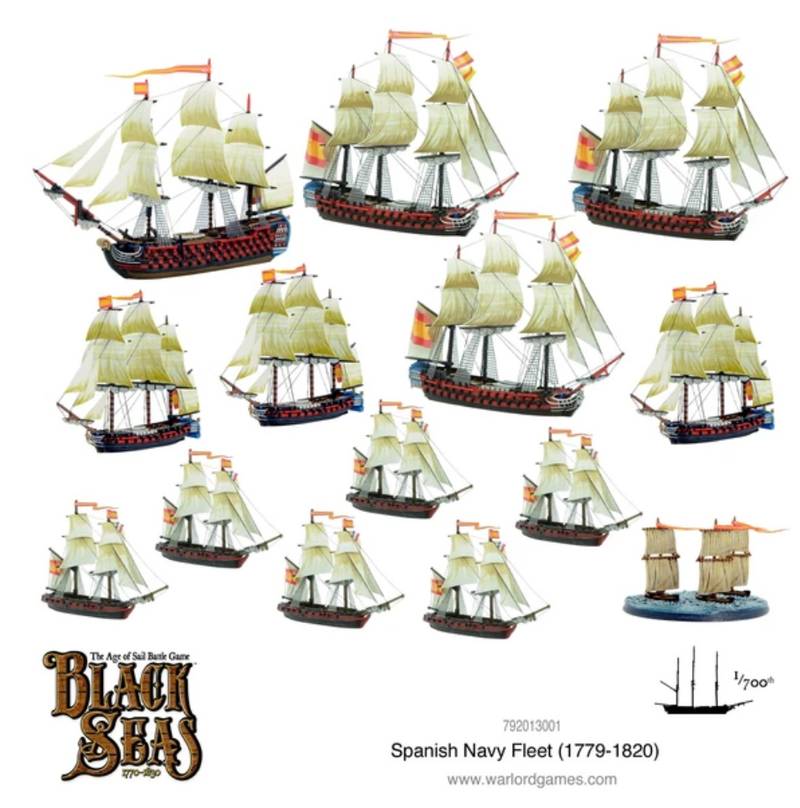 Load image into Gallery viewer, Spanish Navy Fleet (1770-1830)
