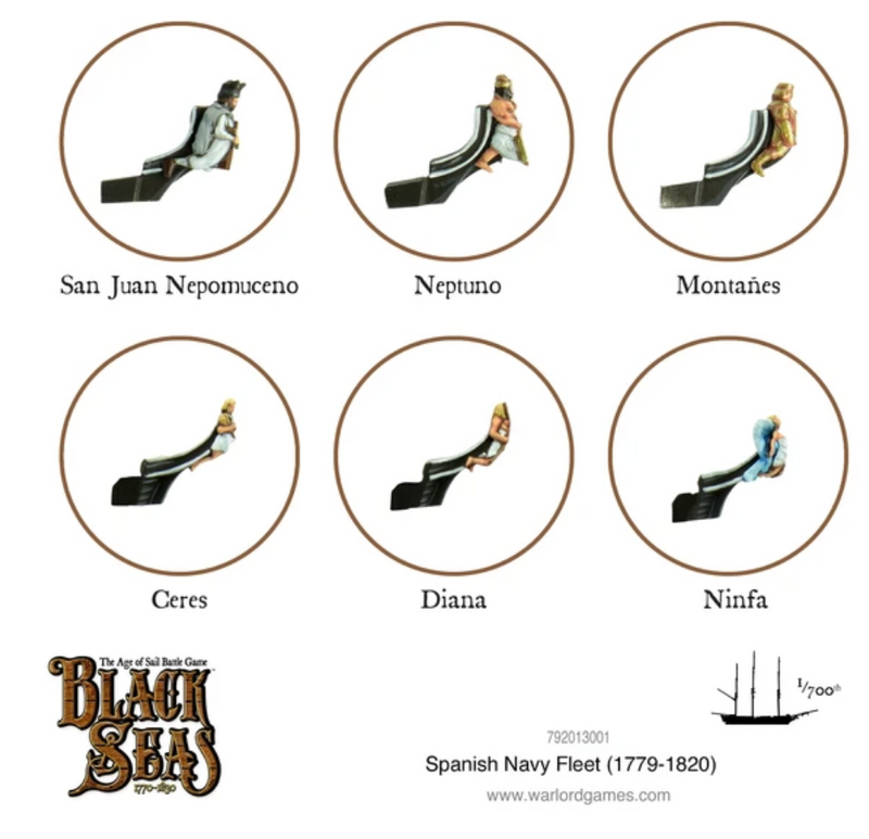 Load image into Gallery viewer, Spanish Navy Fleet (1770-1830)
