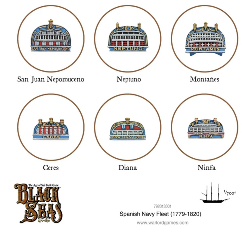 Load image into Gallery viewer, Spanish Navy Fleet (1770-1830)
