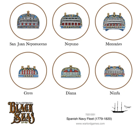 Spanish Navy Fleet (1770-1830)