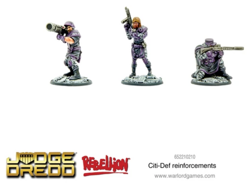 Load image into Gallery viewer, Judge Dredd: Citi-Def Reinforcements
