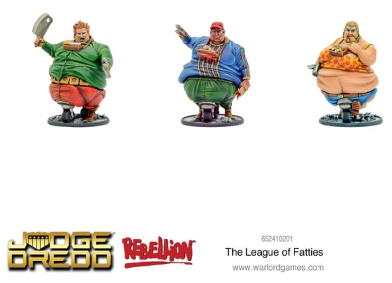 Load image into Gallery viewer, Dredd: The League of Fatties
