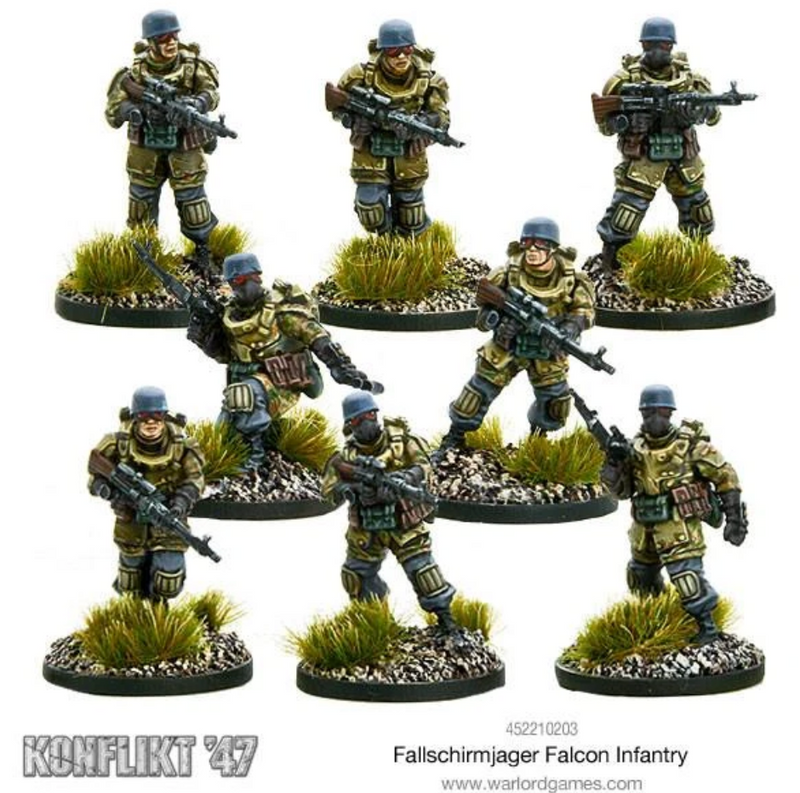 Load image into Gallery viewer, Konflikt 47&#39; German Fallschirmjäger Falcon Infantry
