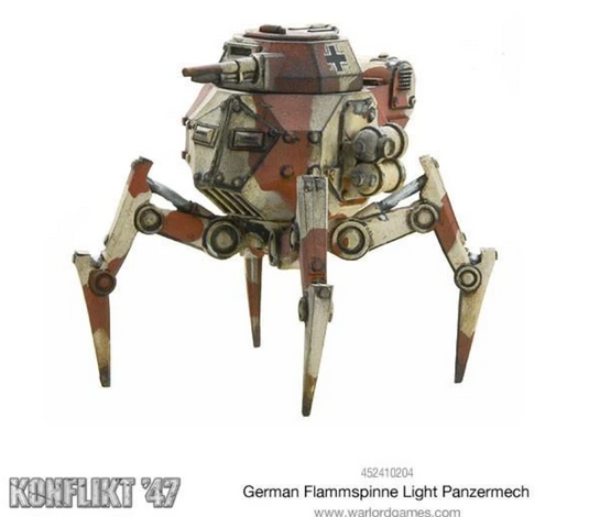 German Flammspinne Light Panzermech
