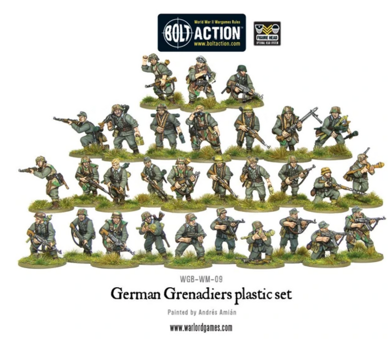 Load image into Gallery viewer, German Grenadiers Plastic Box Set

