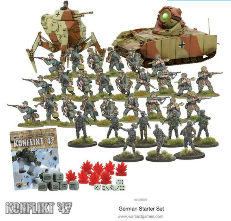 Load image into Gallery viewer, Konflikt &#39;47 German Army Starter Set
