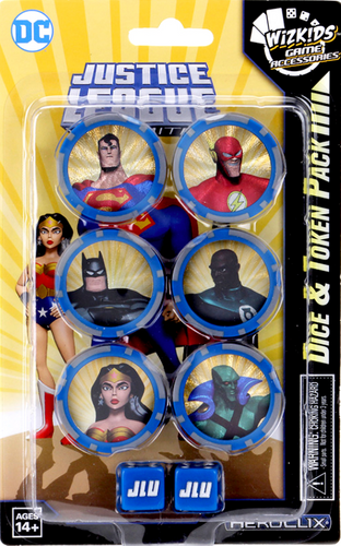 DC Comics HeroClix: Justice League Unlimited Dice and Token Pack