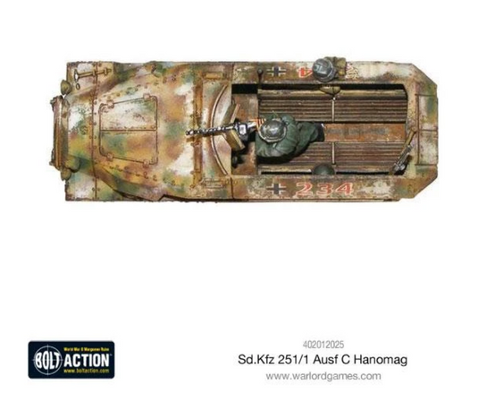 SD.KFZ 251/1 Ausf C Hanomag