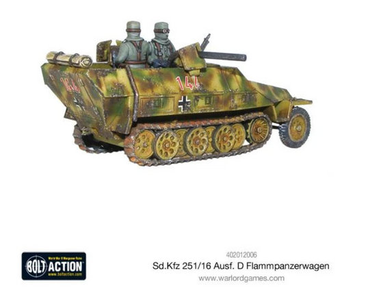 SD.KFZ 251/16 Ausf D Flammpanzerwagen