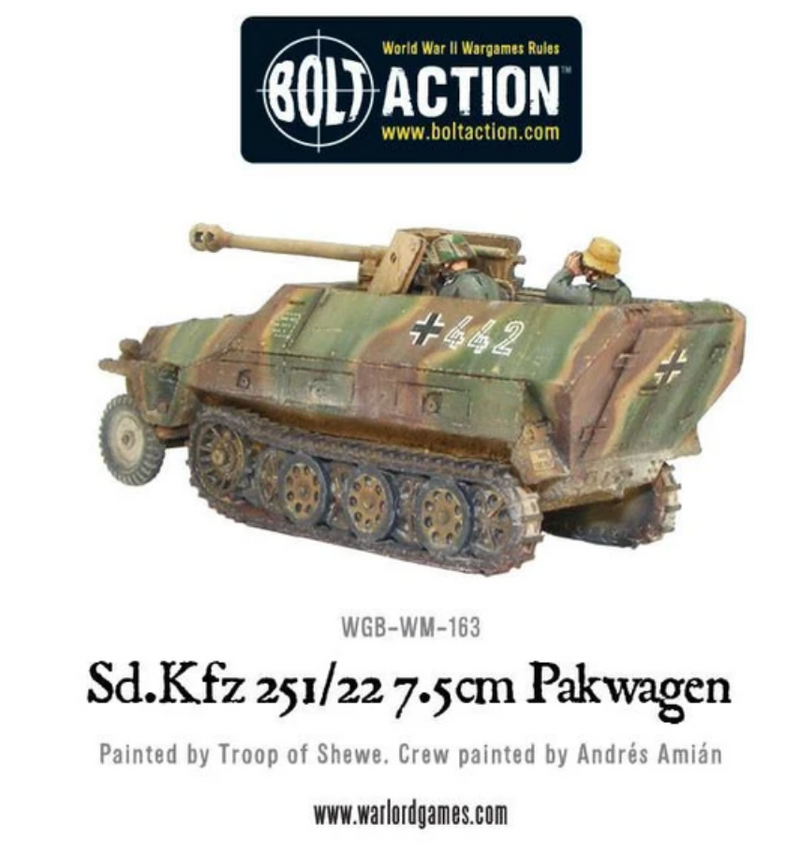 Load image into Gallery viewer, Sd.Kfz 251/22 7.5cm Pakwagen
