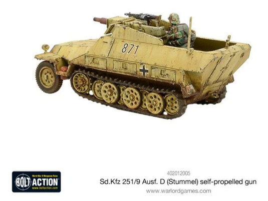 SD.KFZ 251/9 Ausf D Stummel Half-Track