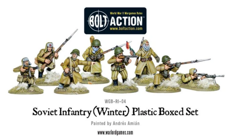 Load image into Gallery viewer, Soviet Infantry (Winter)
