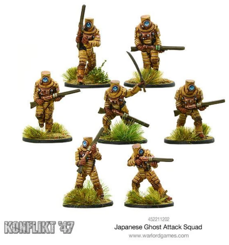 Load image into Gallery viewer, Japanese Ghost Attack Squad
