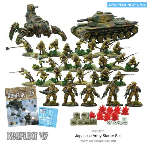 Konflikt 47' Japanese Army Starter Set