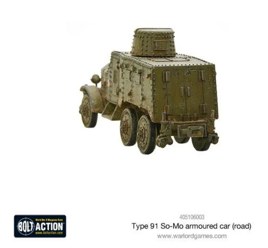 Type 91 So-Mo Armoured Car (Road)